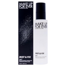 Mist and Fix Spray hidratante fijador de 24 horas por Make Up For Ever para mujeres, espray de 3.4 onzas