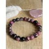 Natural Black Rhodonite Healing Stone Bracelet – Grounding & Emotional