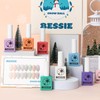 Bessie Besi Gel Snowball Glitter Nail 8 Piece Set /