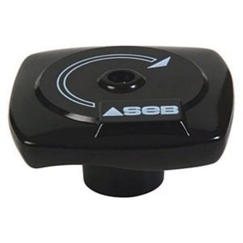 Seb Knob, Black, 12.7 x 5 x 5.08