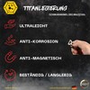 Titanium Carabiner Multitool Keyring with Screwdriver, Bottle Opener, Nut Turner,