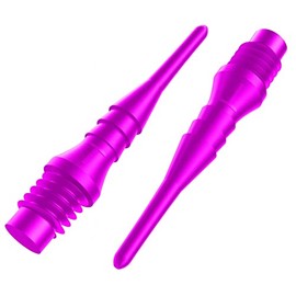 Bulls Small Adult X Tefo 100 x SHARK soft Tips Pink 6 mm S Pink