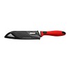 EKCO 68721 Cuchillo Santoku con Funda Protectora Evolution, Plata, 17