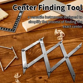 3 Point Center Finder for Precise Measurements,Picket Master Pro,Center Finding Tool,Marking Gauge Cen-ter Finding Tool,Accurate Cen-ter Point Marking To-ol,Angle Find-er Too-l,Trend Angle Find-er