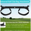 Universal Removable Golf Bag Accessory Golf Cart Bag Holder/Pole Holder