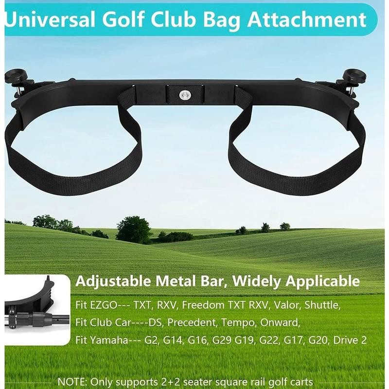 Universal Removable Golf Bag Accessory Golf Cart Bag Holder/Pole Holder