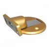 Hi Logic 72672 Door Stopper Metal Stopper Gold