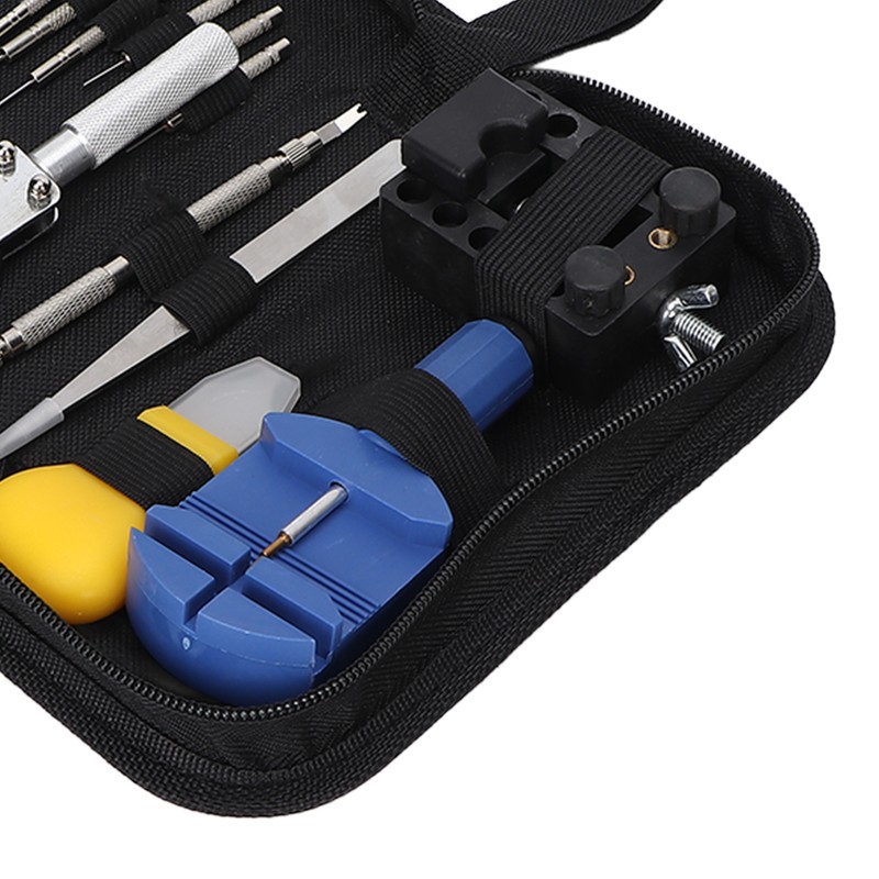 13pcs Professional Watch Repair Kit Watch Strap Battery Gasket Opener
