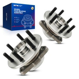 KAX 515007 Pair Front Wheel Hub Bearing Compatible with 1999-2003 Dodge Durango 5.9L 4WD,6 Lug