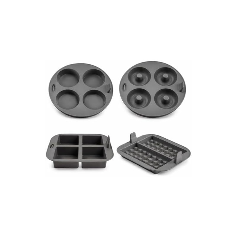 Kit de 4 Moldes de Silicona para Freidora de Aire