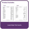 C-Line Deluxe CD Ring Binder Storage Pages with Index Tabs,