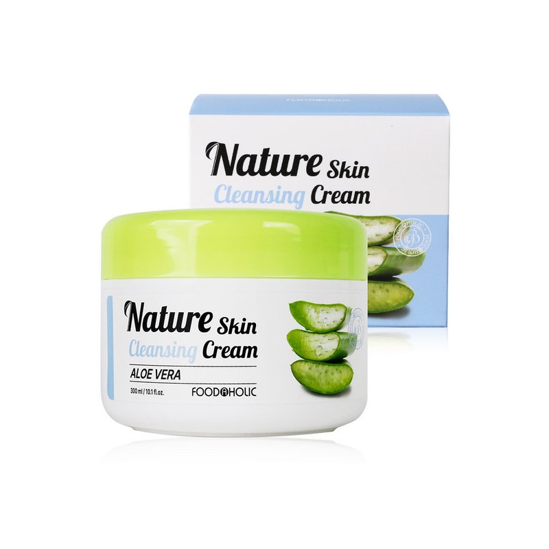 Food Aholic Nature Skin Aloe Cleansing Cream 300ml / 푸드어홀릭