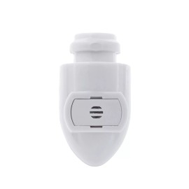 Creative Hobbies White Auto On Sensor Plug in Night Light Module Includes Bulbs and Clips | 3 Pk