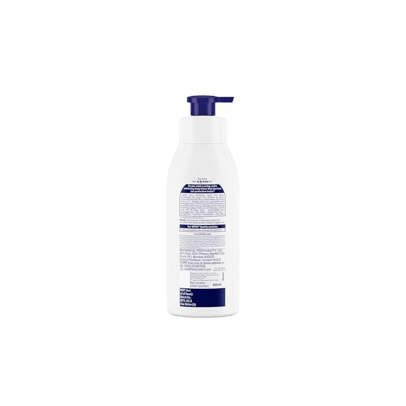 Nivea Whitening Even Tone UV Protect Lotion, 400ml