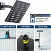 Shower Head Set, 1 Set 6/8 Inch Household Rainfall Shower