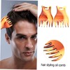 Beavorty 2pcs Men Wide Tooth Styling Comb Boar Bristle Oil