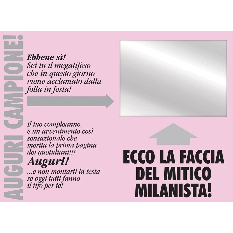 Bombo Milanister Birthday Card