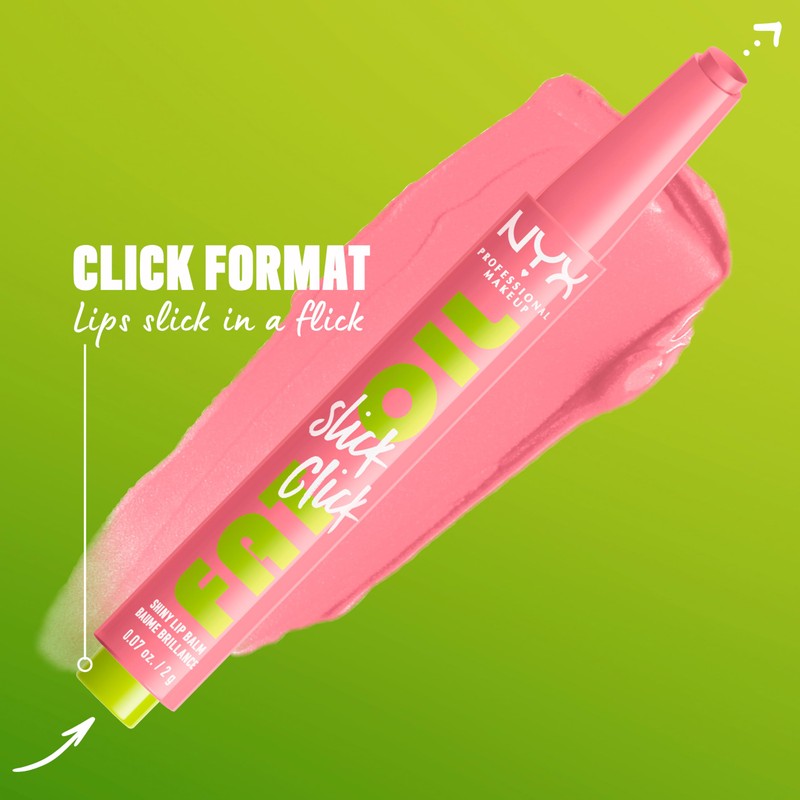 NYX Professional Makeup Lip Balm, A Hint of Colour, Infused