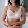 frugue Comfort Wireless Non Wired Support Bra Beige 42 F
