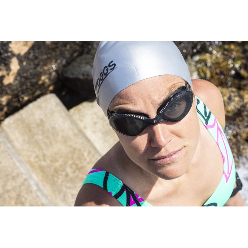 Zoggs Tiger Swimming Goggles Black (Smaller Fit)