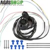 AGRISHOP Trailer Socket 13 Pin with Cable 2 m Pre-Wired