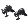 2PCS Bike Disc Brake Kit Aluminum Alloy Bilateral Drive Mechanical