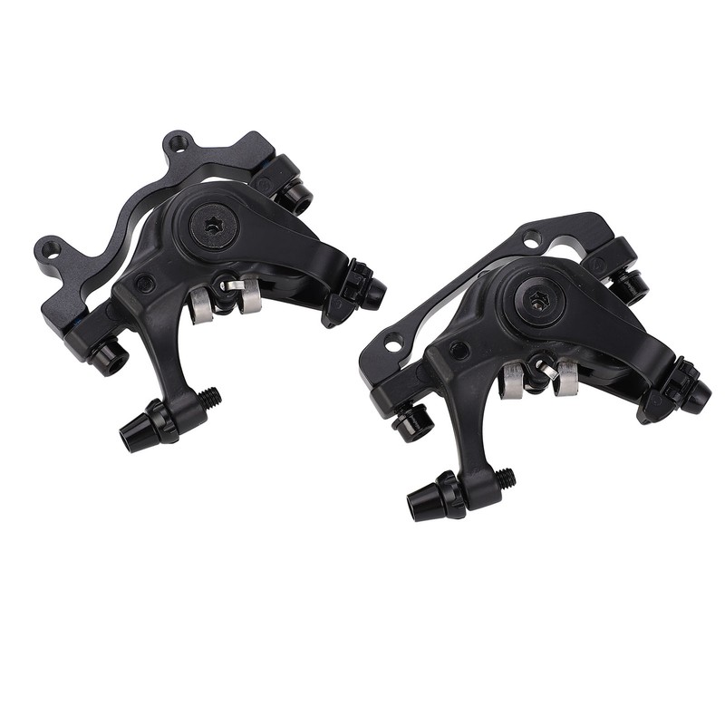 2PCS Bike Disc Brake Kit Aluminum Alloy Bilateral Drive Mechanical