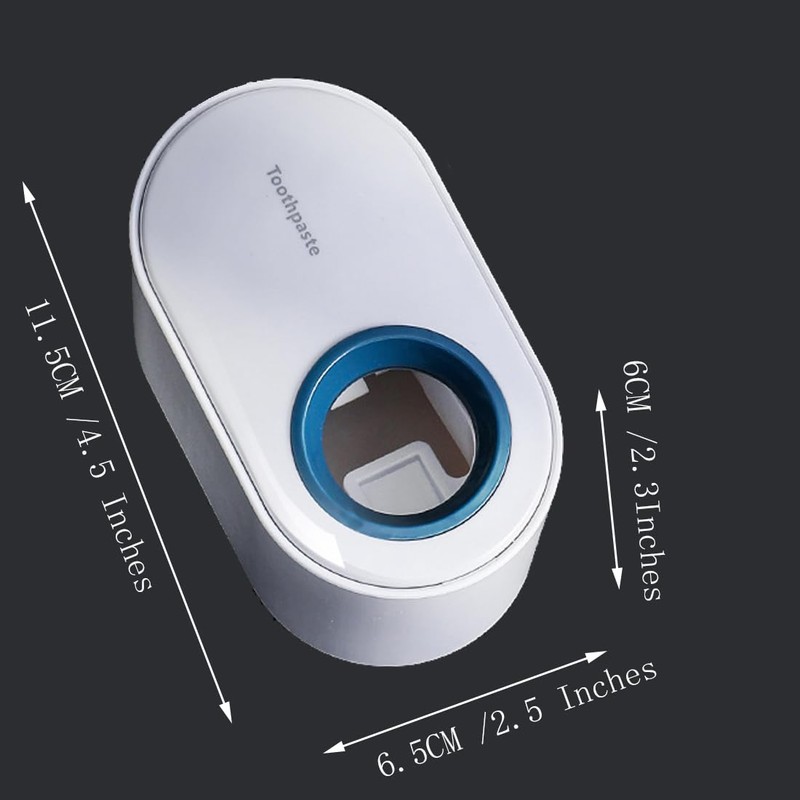 Toothpaste Dispenser Wall Mounted, Toothpaste Holder, Automatic Toothpaste Squeezer for