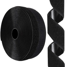 Cinta Adhesiva Doble Cara con Reverso Autoadhesivo, Rollos de Doble Cara, Tiras para Colgar Cuadros y en la Pared (10M/25mm)