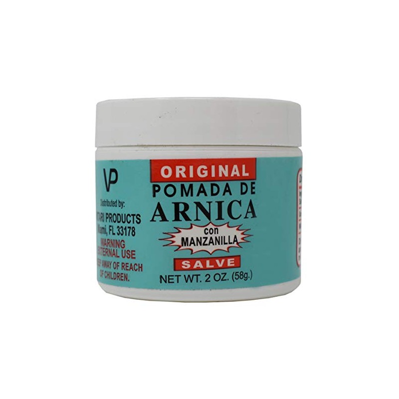 Original Pomada De Arnica Con Manzanilla Salve 2oz (58g.)