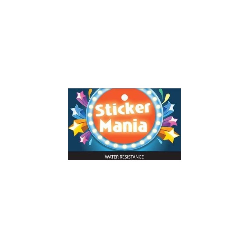 National Flag Series Sticker - Flag Waterproof Paper Sticker for