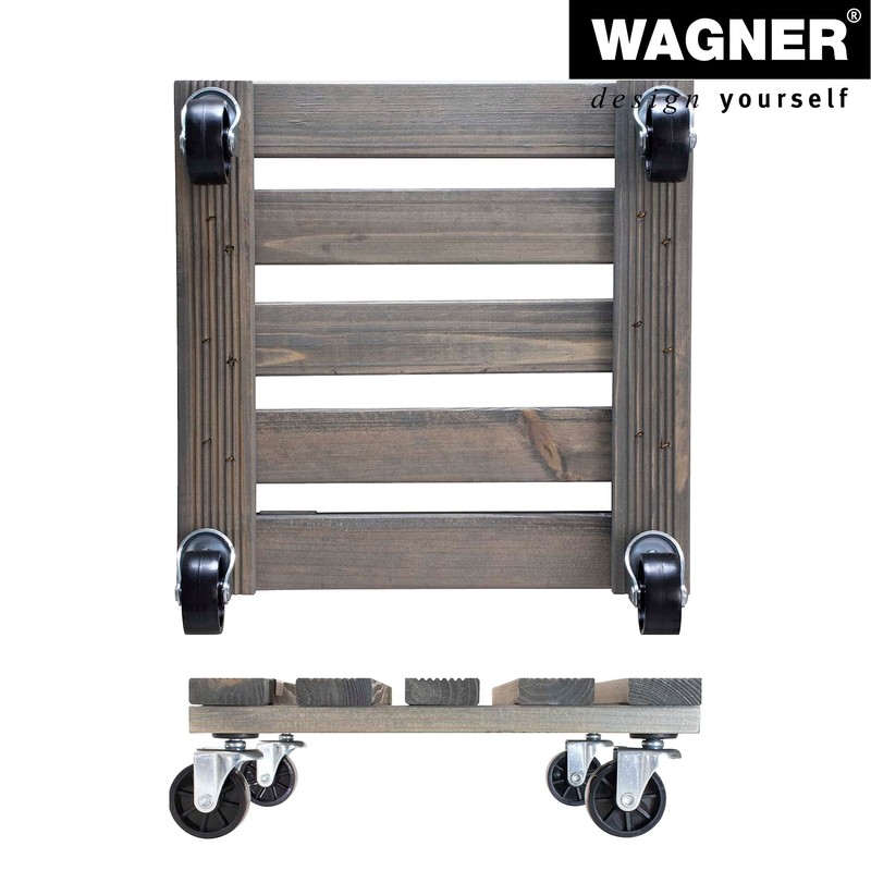 Wagner System 20085401 Multi-Roller Gardening Wagon, Vintage