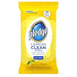 Lemon Furniture Polish Wipes (Pack of 24)