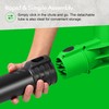 GUEDE Electric Leaf Blower, Corded 7 Amp, 155MPH Air Speed,