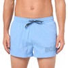 BOSS Men's Big Logo Swim Trunk, Niagara Mist, Small