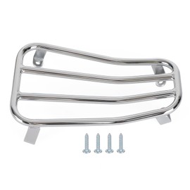 Artudatech Motorcycle Pannier Rack Centre Step Chrome-Plated for Vespa GT, GTL, GTV, GTS, 125, 200, 250, 300