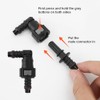 Fuel Line Connector Hose Coupling Pack of 2 Petrol Hose