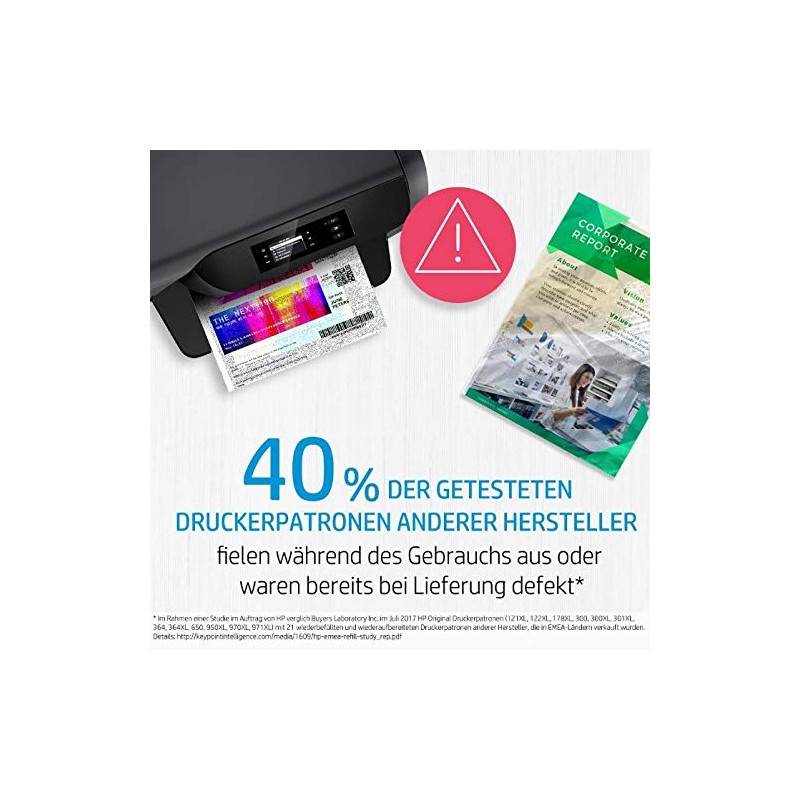 HP 901 Original 2 Printer Cartridges Multipack Blue / Yellow