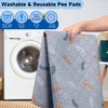 Sunheir Washable Pee Pads for Dogs 2-Pack Reusable Puppy Pads