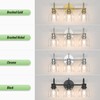 PHIXART 3 Lights Bathroom Vanity Light Fixtures, Chrome Traditional Classic