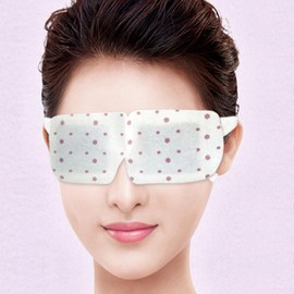 Ciieeo 4 de Vapor para Ojos de Tela Púrpura, 4 Piezas para Aliviar la Fatiga Ocular y Refrescar el Cerebro Antes de Dormir o Viajar