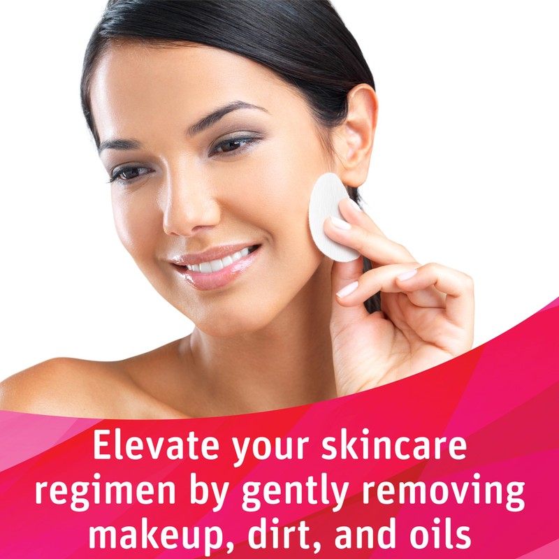 Simply Soft Premium Organic Cotton Rounds, 100 Count (Pack of