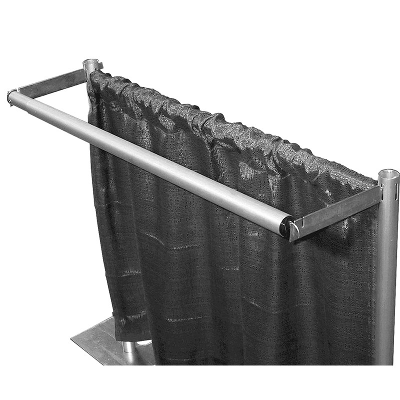 Crossbar Valance Hanger, for Pipe and Drape (9" Hanger, 2