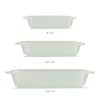 Tramontina Mae 3-Piece Ceramic Porcelain Baking Pans Set, Non Stick