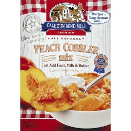 Calhoun Bend Mix Peach Cobbler 8 oz (Pack of 6)