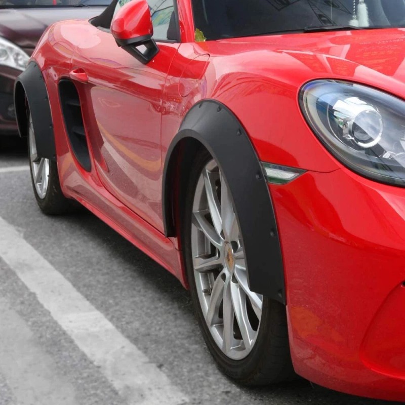 KEEPDSGN Black Fender Flares CONCAVE Widebody Wheel Arches 3.5" For