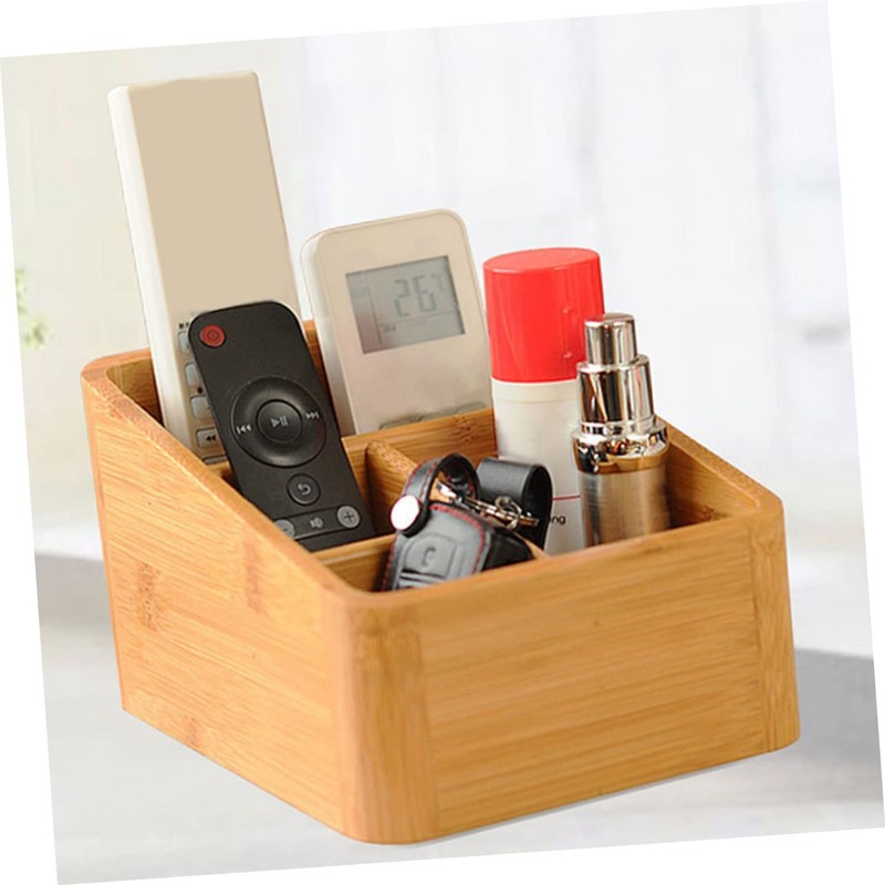 Gatuida 1Pc Desktop Storage Box Multi Compartment Makeup Organizer for
