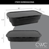 COOK WITH COLOR Collapsible Batter Bowl - Mess Free Breading