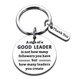 Boss Leader Gifts for Men Women Thank You Keychain for Coworker Boss Day Gifts Employee Appreciation Gift Christmas Birthday Gift for Manager Mentor Retirement Going Away Farewell Keepsake for Him her