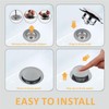 Chrome Bathtub Stopper Bath Tub Drain Stoppers,Wellup Universal Pop Up